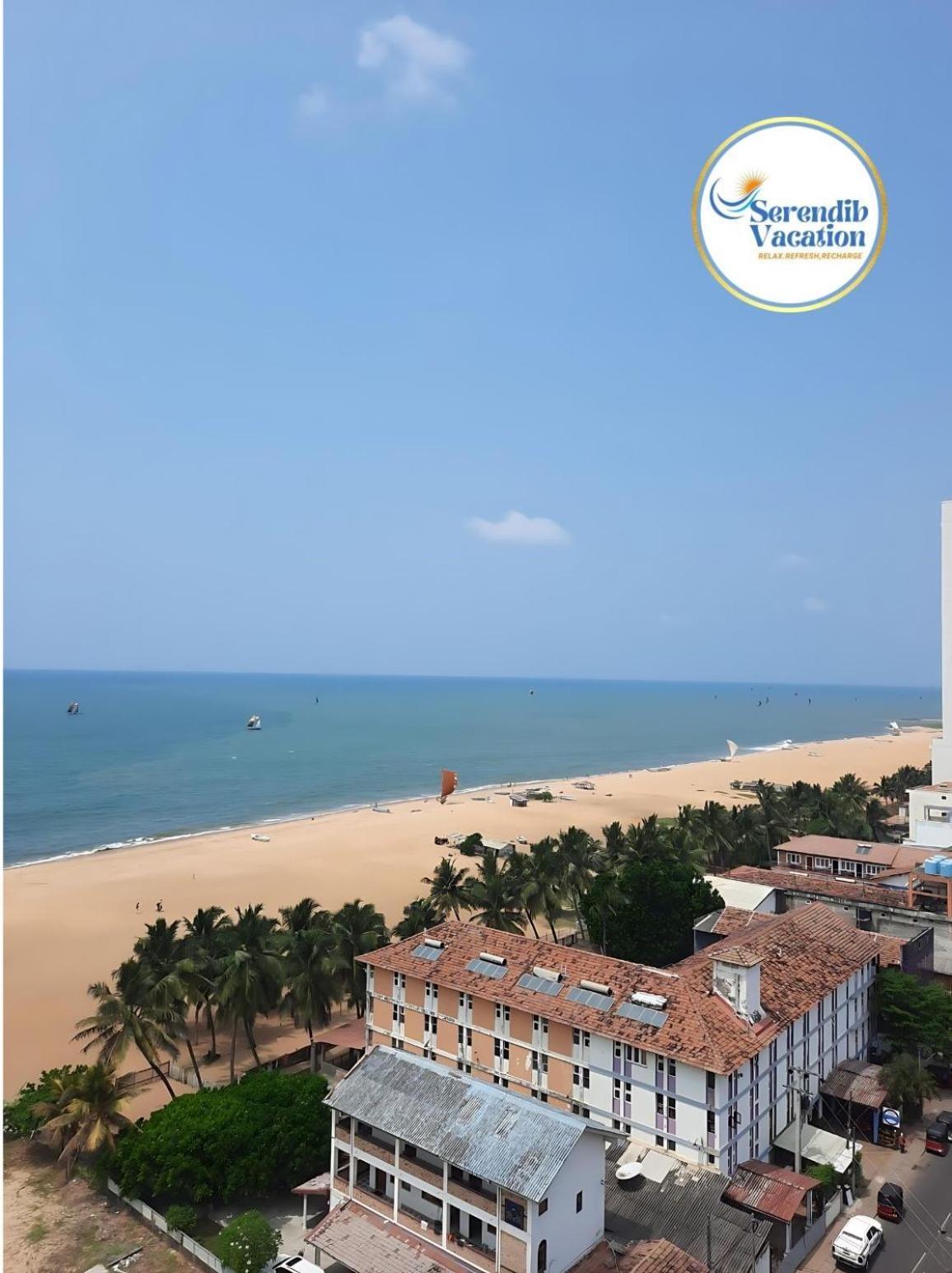 Negombo Ocean Breeze - Bliss On The Beach Luxury Apartments By Serendib Vacation Bagian luar foto