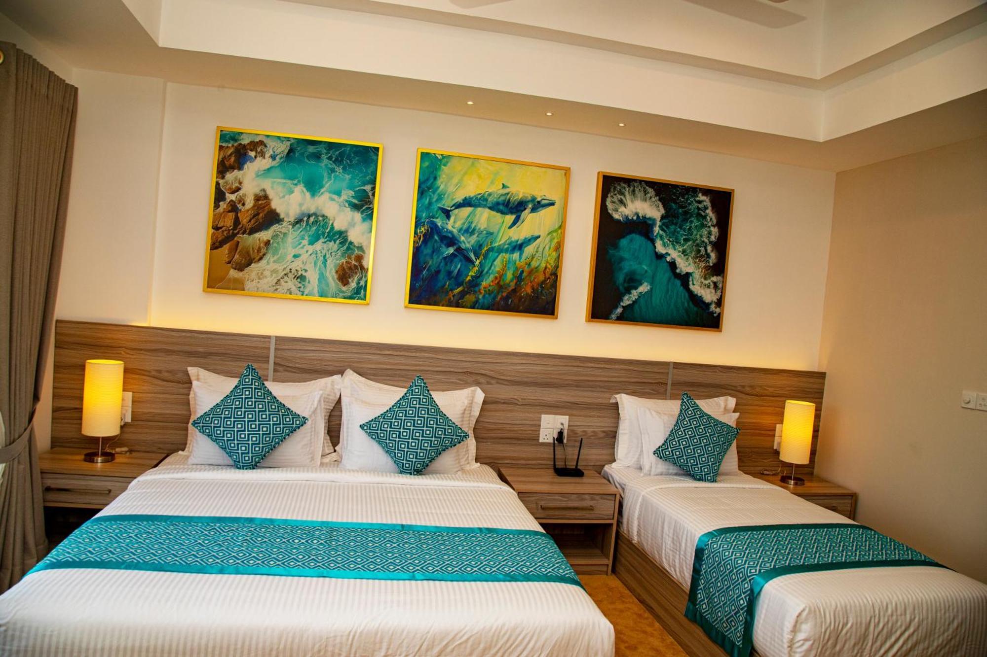 Negombo Ocean Breeze - Bliss On The Beach Luxury Apartments By Serendib Vacation Bagian luar foto